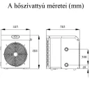 Hőszivattyú, Fairland, Mini SHP05, 5,8 kW, R32 hűtőközeg, titánium hőcserélő, Plug & Play, 5–28 m³ medencékhez, sós vízhez is, 32/38 mm csatlakozás
