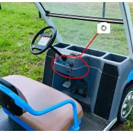 G31E golfkocsi műszerfal (1026)