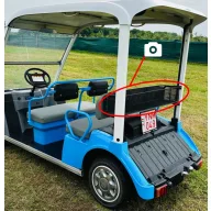 G31E golfkocsi hátsó kosár (1027)