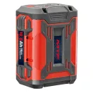 Fűnyíró traktor alkatrész, MTF BT 100-60T akkumulátor, MTF LTA 86 E akkumulátoros fűnyíró traktorhoz, 60 V, 10 Ah, Li-ion, LED töltöttségjelzővel