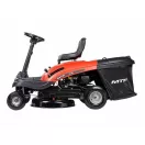 Fűnyíró traktor, MTF LT 61B, benzinmotoros, 4,8 kW, vágásszélesség: 61 cm, Briggs & Stratton motor, végsebesség: 4,6 km/h, üzemanyagtartály: 1,1 l, fűgyűjtő: 150 l