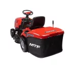 Fűnyíró traktor, MTF LT 86 M, benzinmotoros, 5,6 kW, vágásszélesség: 86 cm, Loncin motor, végsebesség: 7,5 km/h, üzemanyagtartály: 7,5 l, fűgyűjtő: 245 l