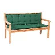   Kerti padpárna, Verde, zöld, 140 x 49 x 6 cm, 52% poliészter / 48% pamut, rögzítőpánttal, kötözőkkel rögzíthető