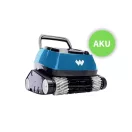 Medencetisztító robot, Warrior Azuro AKU, padló-, fal- és vízvonaltisztítás, akár 10 x 5 m-es medencékhez, 120 perc üzemidő, 50 mikronos szűrő