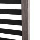 Pergola, Denali, szürke, 282 × 252 cm, magasság: 227 cm, acél szerkezet, polikarbonát tető, fahatású oszlopokkal, időjárásálló
