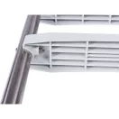 Medence létra, Standard, AISI304, 4 fokos, 130 cm feletti magas medencéhez, rozsdamentes acél, műanyag lépcsőfokokkal