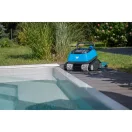 Medencetisztító robot, Azuro Warrior 2, padló-, fal- és vízvonaltisztítás, akár 10 x 5 m-es medencékhez, 120 perc tisztítási ciklus, 50 mikronos szűrő, elektromos