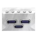 Swim Spa medence, Aquas, 390 x 225 x 118 cm, 35 masszázsfúvókával, 3 ellenáramú fúvókával, Wi-Fi vezérléssel, termohuzattal, hangrendszerrel, egész éves használatra