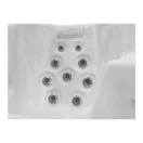 Swim Spa medence, Aquas, 390 x 225 x 118 cm, 35 masszázsfúvókával, 3 ellenáramú fúvókával, Wi-Fi vezérléssel, termohuzattal, hangrendszerrel, egész éves használatra