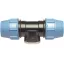 KPE T-idom BM 25mm x 1/2" - Belső menetes