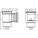 Medence szkimmer Premium, fehér (AS-014200) (AS-014200)