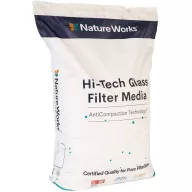   Hi-Tech üveg szűrőtöltet 0.4 - 1.0mm szemcseméret 20kg (AS-033102)
