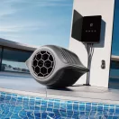 Ellenáramoltató, Fairland Surfing SwimJet M120, 344 × 364 × 281 mm, szürke, inverteres PMSM motorral, érintőképernyős vezérléssel, 0.5 kW