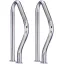 Rozsdamentes korlát, AISI316, 795 x 490 mm, 2 db / csomag (AS-119001)