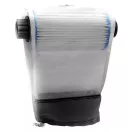 Akkumulátoros medenceporszívó, Kokido Voltera 105, fekete, 6,5 liter, vezeték nélküli, kézi, szűrőkkel