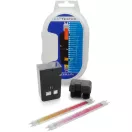 Vízelemző, Water ID, FlexiTester FTX100, 10 ml, tablettás pH- és klórméréshez, folyamatos színskálával, ergonomikus kialakítás, tárolódobozzal