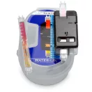 Vízelemző, Water ID, FlexiTester FTX100, 10 ml, tablettás pH- és klórméréshez, folyamatos színskálával, ergonomikus kialakítás, tárolódobozzal