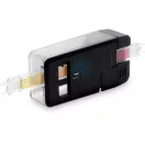 Vízelemző, Water ID, FlexiTester FTX100, 10 ml, tablettás pH- és klórméréshez, folyamatos színskálával, ergonomikus kialakítás, tárolódobozzal