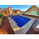OXO Optimal Blue 500 medence szolártakaró méretre vágható 6,0 x 12,0m