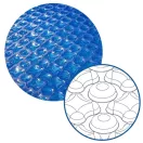 Medence szolártakaró, OXO Blue 500 Jumbo, 3,0 x 50,0 m, kék, UV stabilizált, 500 mikron, téglalap alakú, polietilén
