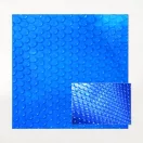 Medence szolártakaró, OXO Blue 500 Jumbo, 4,0 x 50,0 m, kék, UV stabilizált, 500 mikron, téglalap alakú, polietilén