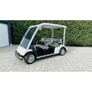 G31E, 5 személyes, teljesen felújított golfkocsi, fehér, alufelnivel (EGYEDIGOLFCAR6)