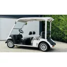 G31E, 5 személyes, teljesen felújított golfkocsi, fehér, alufelnivel (EGYEDIGOLFCAR6)