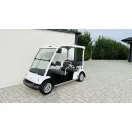 G31E, 5 személyes, teljesen felújított golfkocsi, fehér, alufelnivel (EGYEDIGOLFCAR6)