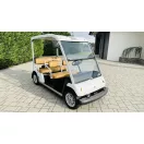 G31E, 5 személyes, teljesen felújított golfkocsi, fehér, alufelnivel (EGYEDIGOLFCAR6)