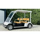 G31E, 5 személyes, teljesen felújított golfkocsi, fehér, alufelnivel (EGYEDIGOLFCAR6)