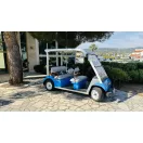 G31E, 5 személyes, teljesen felújított golfkocsi, sötétkék (EGYEDIGOLFCAR7)