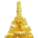 Nordmann King 2D-s műfenyő, 120 cm, arany, 230 ág, stabil talppal, kihajtható ágakkal, dús kivitel