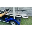G31E, 2 személyes nagy acél platós (100x140cm) golfkocsi (NPLATO)