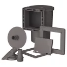 Gre graphite fémpalástos medence D350x120cm