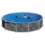 Gre rock fémpalástos medence D550x132cm