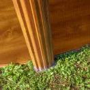 Gre famintás fémpalástos medence D550x132cm 