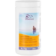   Medence klórtabletta, Chemoform 4601 (20 g), fehér, 1 kg, 50 % aktív klór, gyorsan oldódó, pH-semleges, stabilizált