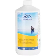   Medence algaölő szer, Chemoform Algicid Standard 0604, fehér, 1 l, klórmentes, csökkentett habzású, pH semleges
