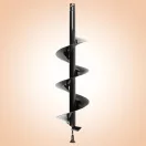 Földfúrószár, Strend Pro Garden, fekete, 20 x 80 cm, Strend Pro LD EA520B földfúróhoz, 200 mm spirál (TC1110548)