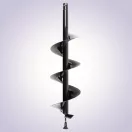 Földfúrószár, Strend Pro Garden, fekete, 20 x 80 cm, Strend Pro LD EA520B földfúróhoz, 200 mm spirál (TC1110548)