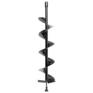   Földfúrószár, Strend Pro Garden, fekete, 15 x 80 cm, Strend Pro LD EA520B földfúróhoz, 150 mm spirál