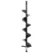 Földfúrószár, Strend Pro Garden, fekete, 15 x 80 cm, Strend Pro LD EA520B földfúróhoz, 150 mm spirál