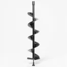 Földfúrószár, Strend Pro Garden, fekete, 15 x 80 cm, Strend Pro LD EA520B földfúróhoz, 150 mm spirál