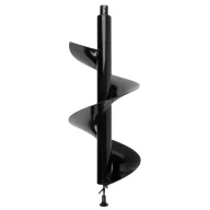   Földfúrószár, Strend Pro Garden, fekete, 30 x 80 cm, Strend Pro LD EA520B földfúróhoz, 300 mm spirál