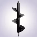 Földfúrószár, Strend Pro Garden, fekete, 30 x 80 cm, Strend Pro LD EA520B földfúróhoz, 300 mm spirál
