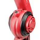 Akkumulátoros lombfúvó, Worcraft CLB-S20LiA ShareSYS, piros/fekete, 2 Ah 20 V Li-Ion, légsebesség: 288 km/h, légszállítás: 14,1 m3/perc, fúvókával, akkumulátorral és töltővel