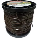 Fűkasza damil, Strend Pro Garden Premium SawLine, 2,4 mm, 184 m, sötétbarna, fogazott, kopásálló, tekercses