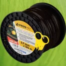 Fűkasza damil, Strend Pro Garden Premium SawLine, 2,7 mm, 184 m, sötétbarna, fogazott, nagy szilárdságú, kopásálló, tekercses
