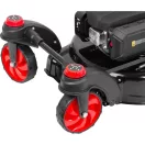 Benzinmotoros fűnyíró, Strend Pro Garden TB53S13, fekete/piros, vágásszélesség: 53,3 cm, Loncin V200 motor, 196 cm3, 4 ütemű, 4000 W, 5,4 LE, 3600 fordulat/perc, forgatható első kerekek, 60 l gyűjtőkosár, oldalkidobás, mulcsozás, önjáró