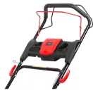 Benzinmotoros fűnyíró, Strend Pro Garden TB53S13, fekete/piros, vágásszélesség: 53,3 cm, Loncin V200 motor, 196 cm3, 4 ütemű, 4000 W, 5,4 LE, 3600 fordulat/perc, forgatható első kerekek, 60 l gyűjtőkosár, oldalkidobás, mulcsozás, önjáró